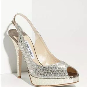 Jimmy Choo Peep Toe Heels